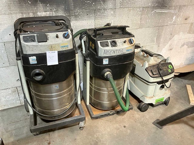 Industriële stofzuiger (3x) - afbeelding 1 van  13