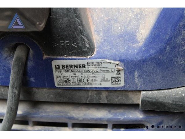 Industriële stofzuiger berner - afbeelding 2 van  2