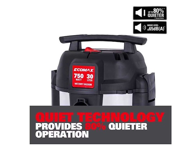 Industriële stofzuiger ecomax - afbeelding 2 van  2