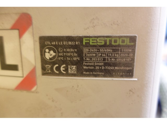 Industriële stofzuiger festool - afbeelding 3 van  3