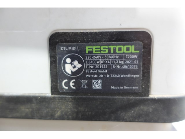 Industriële stofzuiger festool - afbeelding 4 van  8