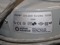 Industriële stofzuiger, nilfisk-advance, gmp, 220-240v, 1200w, werking niet gekend - afbeelding 2 van  2