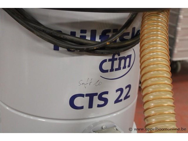 Industriële stofzuiger, nilfisk, cts 22, 400v, 2.20kw, werking niet gekend - afbeelding 2 van  3
