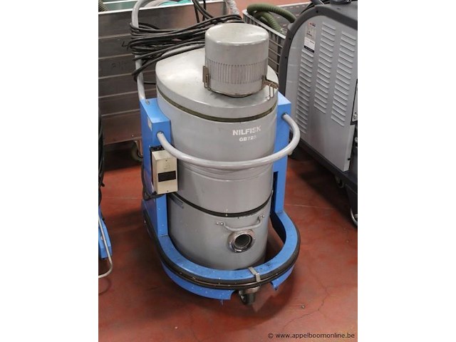 Industriële stofzuiger, nilfisk, gb 725, 1900w, 380-415v, werking niet gekend - afbeelding 1 van  2