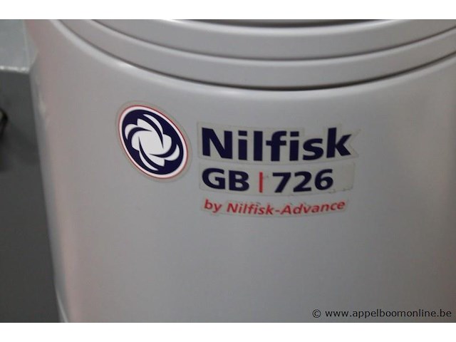 Industriële stofzuiger, nilfisk, gb 726, werking niet gekend - afbeelding 2 van  2