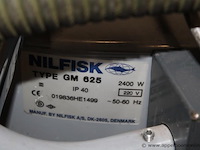 Industriële stofzuiger, nilfisk, gm 625, 2400 w, 220 v, werking niet gekend - afbeelding 3 van  3