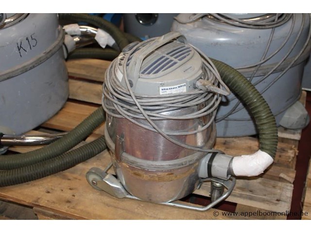 Industriële stofzuiger, nilfisk, gmp, 220-240v, 1200w, werking niet gekend - afbeelding 1 van  2