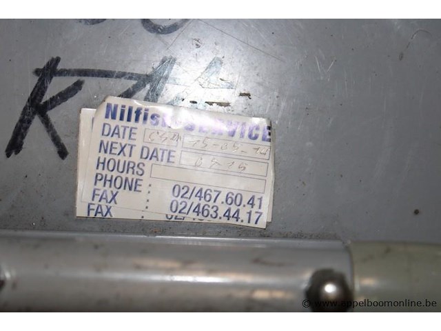 Industriële stofzuiger, nilfisk, gs82, 1400w, 220v, werking niet gekend - afbeelding 2 van  3