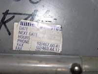 Industriële stofzuiger, nilfisk, gs82, 1400w, 220v, werking niet gekend - afbeelding 2 van  3