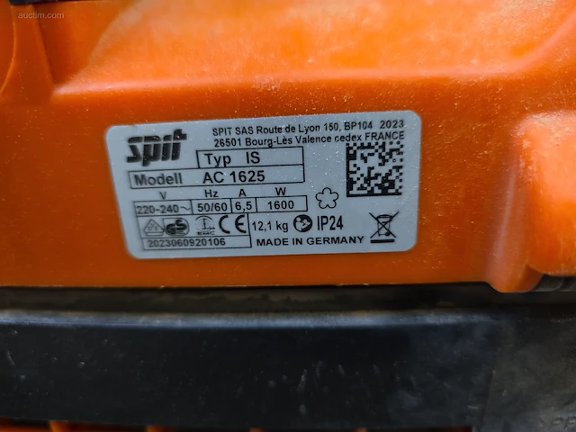 Industriële stofzuiger spit - afbeelding 2 van  3