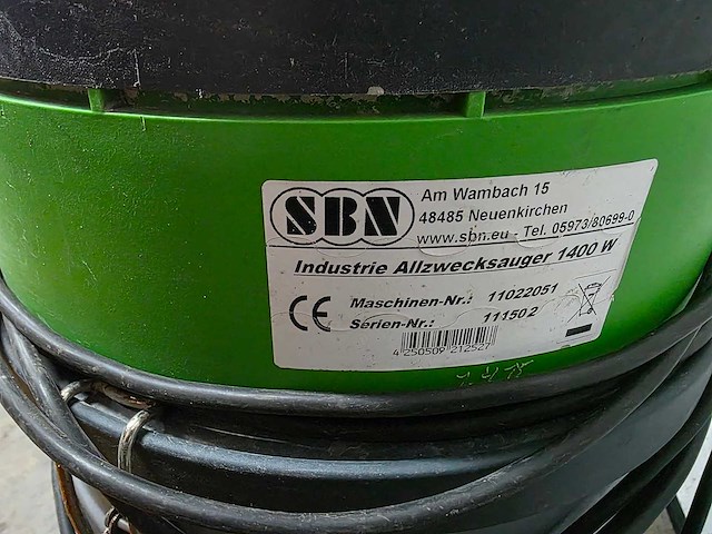 Industriële stofzuiger - afbeelding 3 van  3