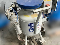Industriële straalketel / mobiele zandstraalinstallatie – 50 liter - afbeelding 4 van  12