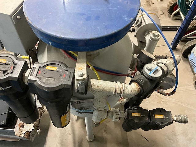 Industriële straalketel / mobiele zandstraalinstallatie – 50 liter - afbeelding 10 van  12