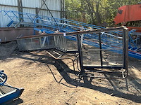 Industriële trap met 2x bordes - afbeelding 1 van  6