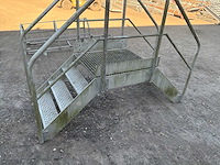 Industriële trap uit inox - afbeelding 4 van  4