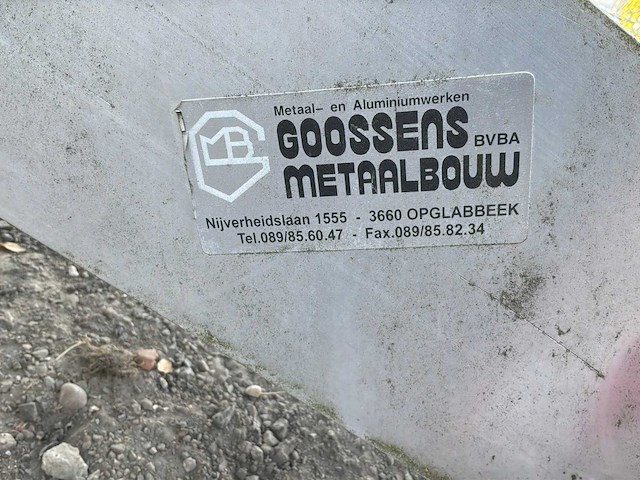 Industriële trap uit inox - afbeelding 4 van  7