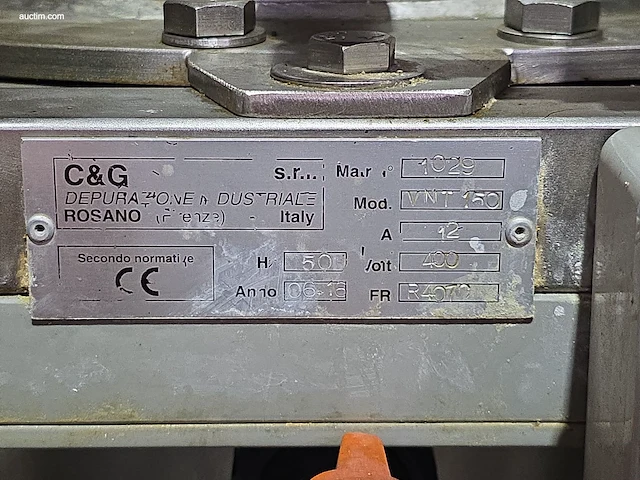 Industriële vacuüm machine c&g vnt 150 - afbeelding 8 van  11