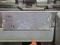 Industriële vacuüm machine c&g vnt 150 - afbeelding 8 van  11