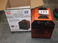 Industriële ventilator kachel, eurom, ek delta 3000, 1500-3000 watt, werking niet gekend - afbeelding 1 van  2