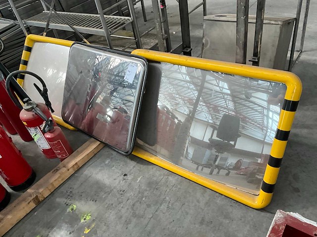 Industriële verkeersspiegel (3x) - afbeelding 1 van  3