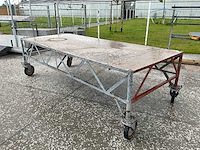Industriële verrijdbare werktafel - afbeelding 2 van  2