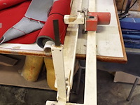 Industriële verticale textielsnijmachine maimin + lange afroltafel - afbeelding 5 van  9
