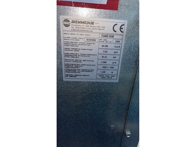 Industriële verwarmingsinstallatie - biemmedue arcotherm - afbeelding 4 van  5