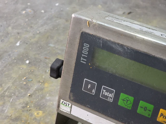 Industriële vloerwegschaal systec it1000 - afbeelding 3 van  4
