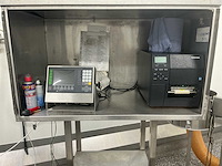 Industriële weegschaal met labelprinter - afbeelding 1 van  2