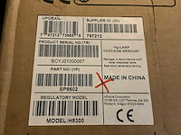 Infocus sp8602 beamer, lift en projectiescherm - afbeelding 9 van  13