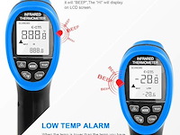 Infrarood thermometer industrie 0-850 - afbeelding 2 van  4