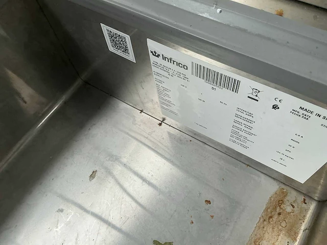 Infrico gekoelde opzetvitrine - afbeelding 6 van  6
