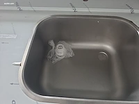 Ingangtafel voor vaatwasmachine met spoelkuip 400... - afbeelding 3 van  5
