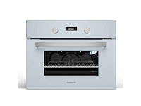 Ingebouwde compacte oven, 45 cm, 41 liter, 8 functies, afneembare glazen deur, timer - afbeelding 1 van  6
