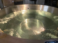 Ingebouwde jacuzzi / spa / professionele jacuzzi van geborsteld roestvrij staal – 6 zitplaatsen – verwarmd – massagejets - afbeelding 10 van  12