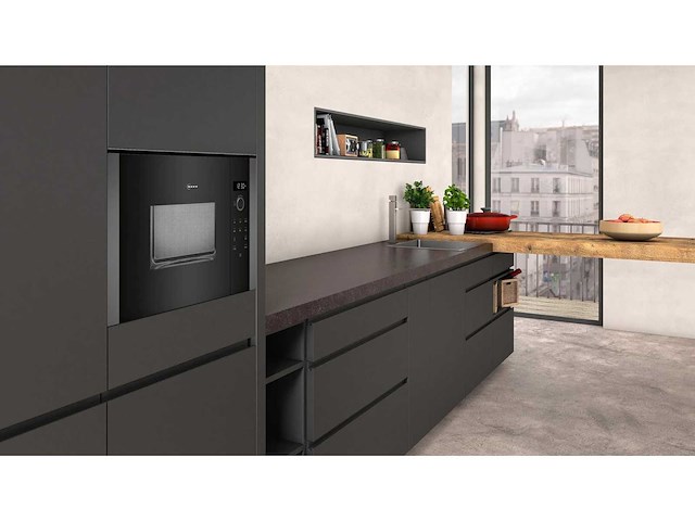 Ingebouwde magnetron 20l 1270w grafietgrijs - neff - hlawd23g0 - n50 - afbeelding 6 van  6