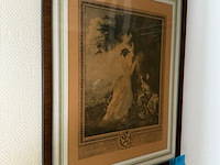Ingelijst kunstwerk - afbeelding 2 van  2