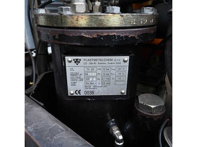 Ingersoll rand - 2002 - typer 1090f731 - luchtcompressor - afbeelding 3 van  11