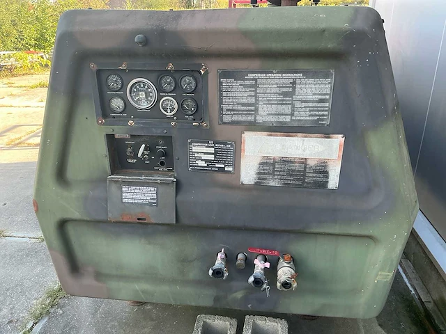 Ingersoll-rand co p-250-w-d-m-h268 deutz diesel motor luchtcompressor - afbeelding 2 van  20
