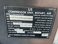 Ingersoll-rand co p-250-w-d-m-h268 deutz diesel motor luchtcompressor - afbeelding 6 van  20