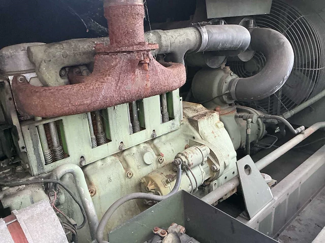 Ingersoll-rand co p-250-w-d-m-h268 deutz diesel motor luchtcompressor - afbeelding 16 van  20