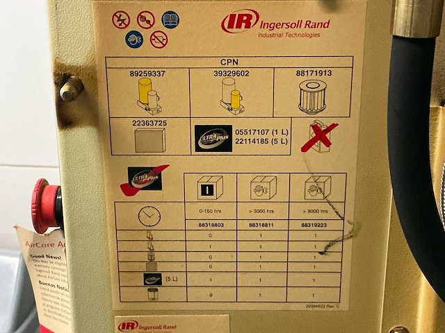 Ingersoll rand irnb55.7.tas schroefcompressor - afbeelding 4 van  6