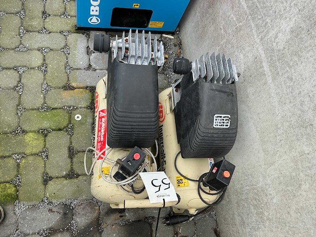 Ingersoll rand luchtcompressor (2x) - afbeelding 3 van  6