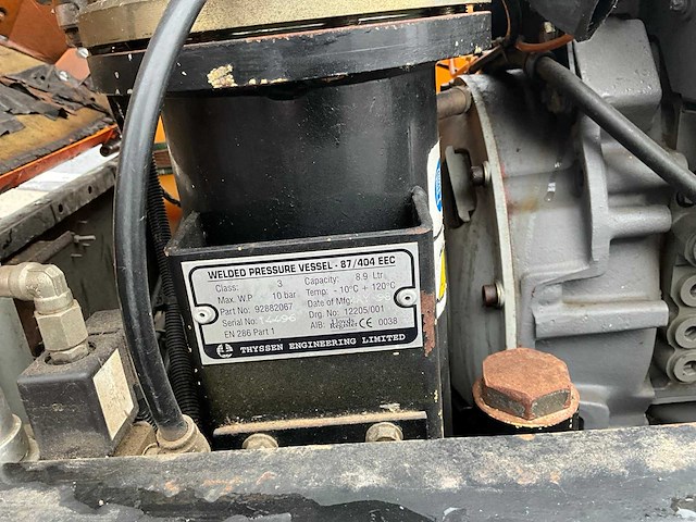 Ingersoll-rand p130wdg luchtcompressor - afbeelding 9 van  19