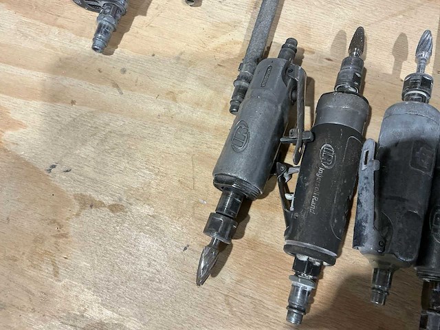 Ingersoll rand pneumatische hand slijpmachine + haakse ratel (6x) - afbeelding 3 van  7