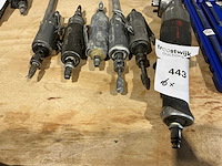 Ingersoll rand pneumatische hand slijpmachine + haakse ratel (6x) - afbeelding 7 van  7