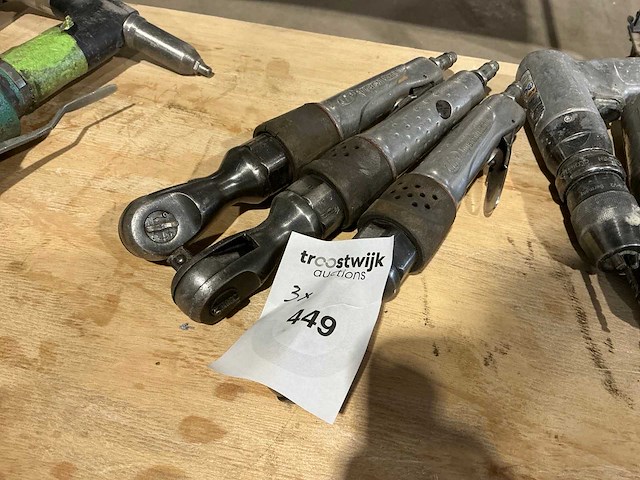 Ingersoll rand pneumatische ratelmachine (3x) - afbeelding 1 van  5