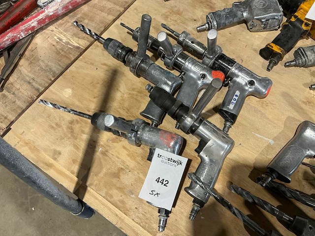 Ingersoll rand pneumatische schroef-/boormachine (5x) - afbeelding 1 van  6