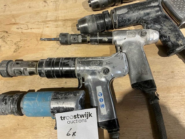 Ingersoll rand pneumatische schroef-/boormachine (6x) - afbeelding 3 van  6