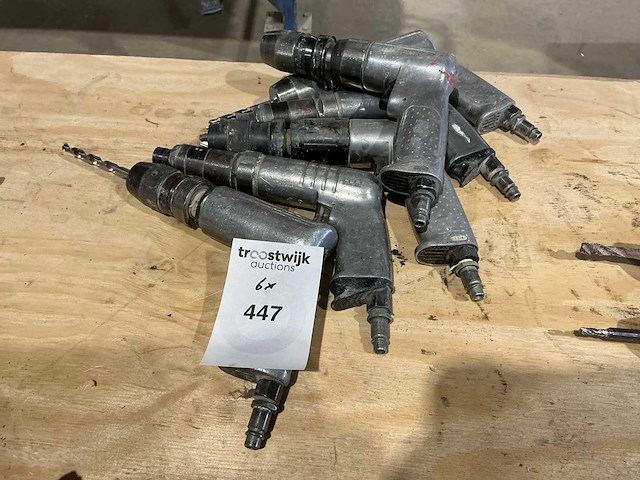 Ingersoll rand pneumatische schroef-/boormachine (6x) - afbeelding 1 van  5